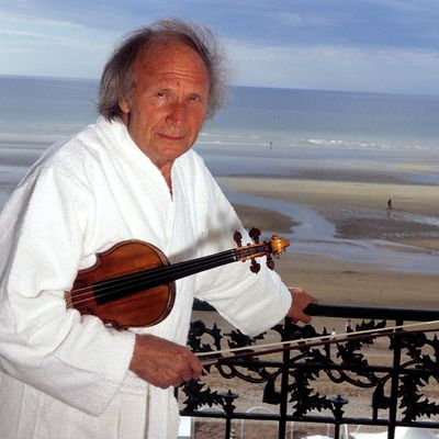 Ivry Gitlis au Festival de Cabourg, le 01 juin 1997