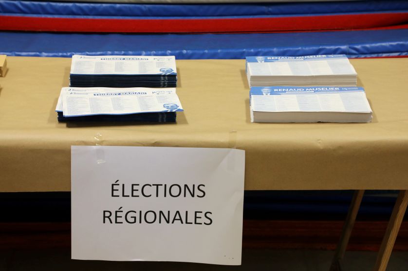 Régionales : la carte de France ne change pas de couleurs