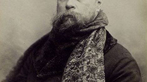 Portrait photographique de Paul Verlaine (Paris, 1893) par Otto Wegener (1849-1922), qui deviendra rapidement le portraitiste de la société mondaine parisienne