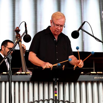 Gary Burton et son quartet durant la 36ème édition du festival de jazz de Chicago le 30 août 2014.