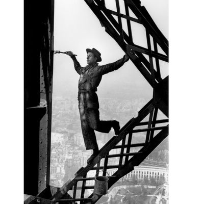Le peintre de la tour Eiffel - Paris 1953