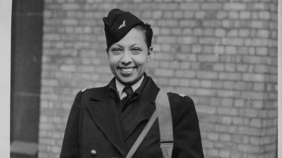 Joséphine Baker durant la seconde guerre mondiale ©Getty - Keystone