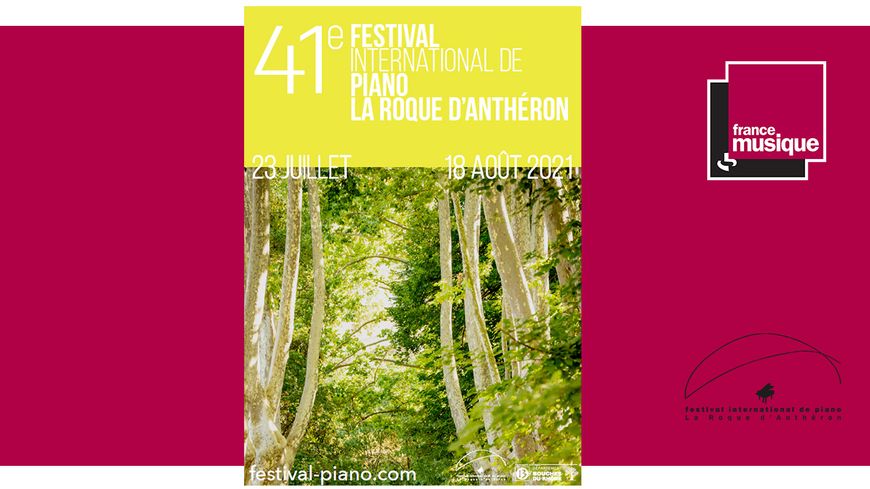 41e Festival International de Piano de La Roque d'Anthéron du 23 juillet au 18 août 2021