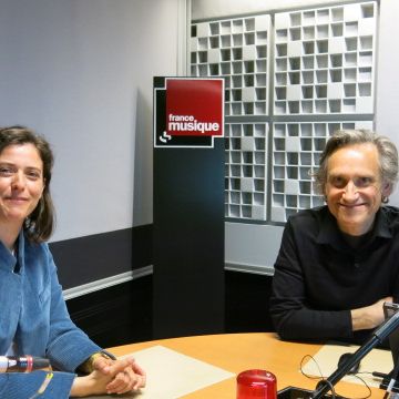 France Musique, studio 361... Laure Dautriche & Philippe Venturini