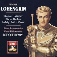 Wagner, Lohengrin, Thomas, Grümmer, Fischer-Dieskau, Ludwig, Frick, Wiener, Wierner Staatsopernchor, Wiener Philharmoniker, Rudolf Kempe