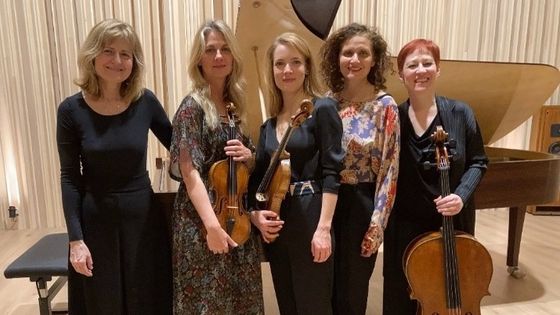 Le trio George Sand avec l'altiste Violaine Despeyroux et la soprano Jennifer Tani - .