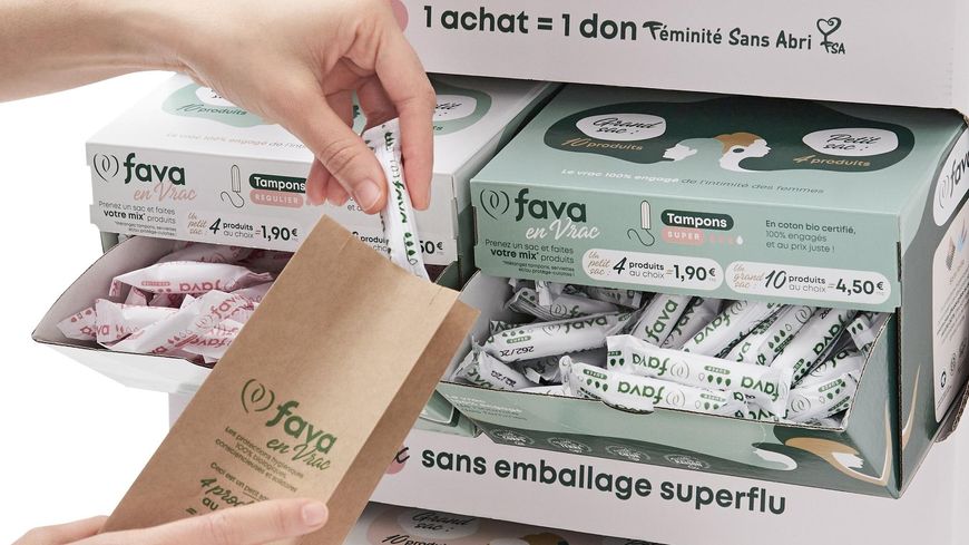 Fava - serviettes hygiéniques et tampons