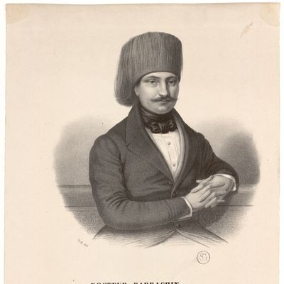 Docteur Barrachin, ex-membre du Conseil d'utilité publique près la Porte Ottomane, Directeur de la Revue Orientale, et secrétaire général du Comité pour l'émancipation des populations chrétyiennes et nisraélites d'Orient