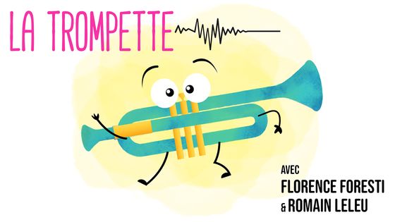 visuel Podcast Tara la trompette, avec Florence Foresti & Romain Leleu ©Radio France - Fabienne Guevara