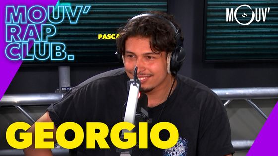 Georgio dans Mouv' Rap Club ©Radio France