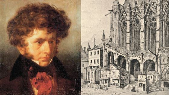 Hector Berlioz / L'escalier de la Sainte-Chapelle (gravure de 1700) ©Getty - Print Collector