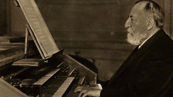 Camille Saint-Saëns à l'orgue ©Getty - Heritage Images/Contributeur