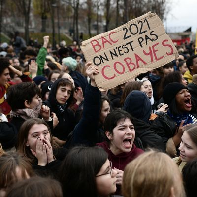 Contre la réforme du bac, Paris, décembre 2018