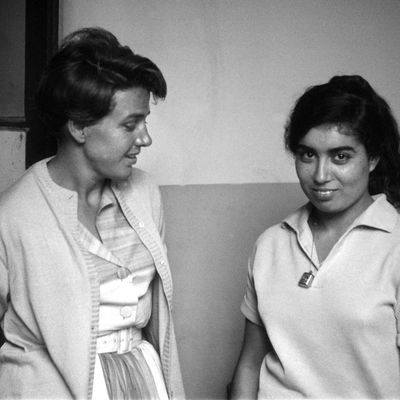 Gisèle Halimi et Djamila Boupacha, Rennes, 1962.