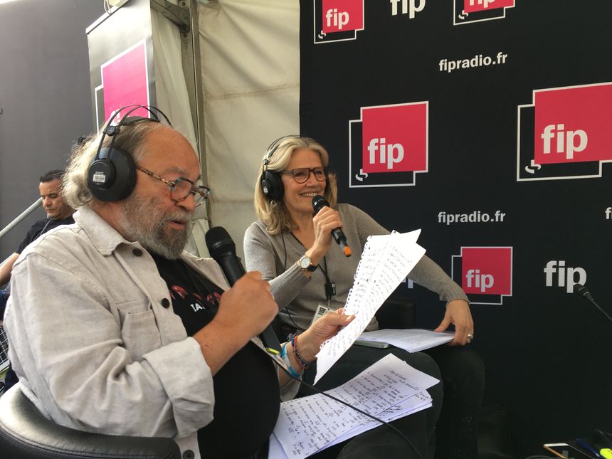 Julien Delli Fiori et Jane Villenet en direct de Jazz à Vienne - Photo de Catherine Carette