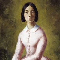 Portrait de Pauline Viardot par Maurice Sand (détail)