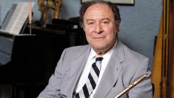 Jean-Pierre Rampal en 1991 ©Getty - Louis Monier/Gamma-Rapho