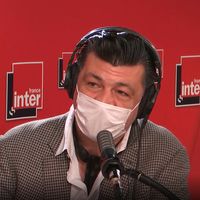 Le musicien Arnaud Rebotini invité de France Inter le 11 juillet 2021.