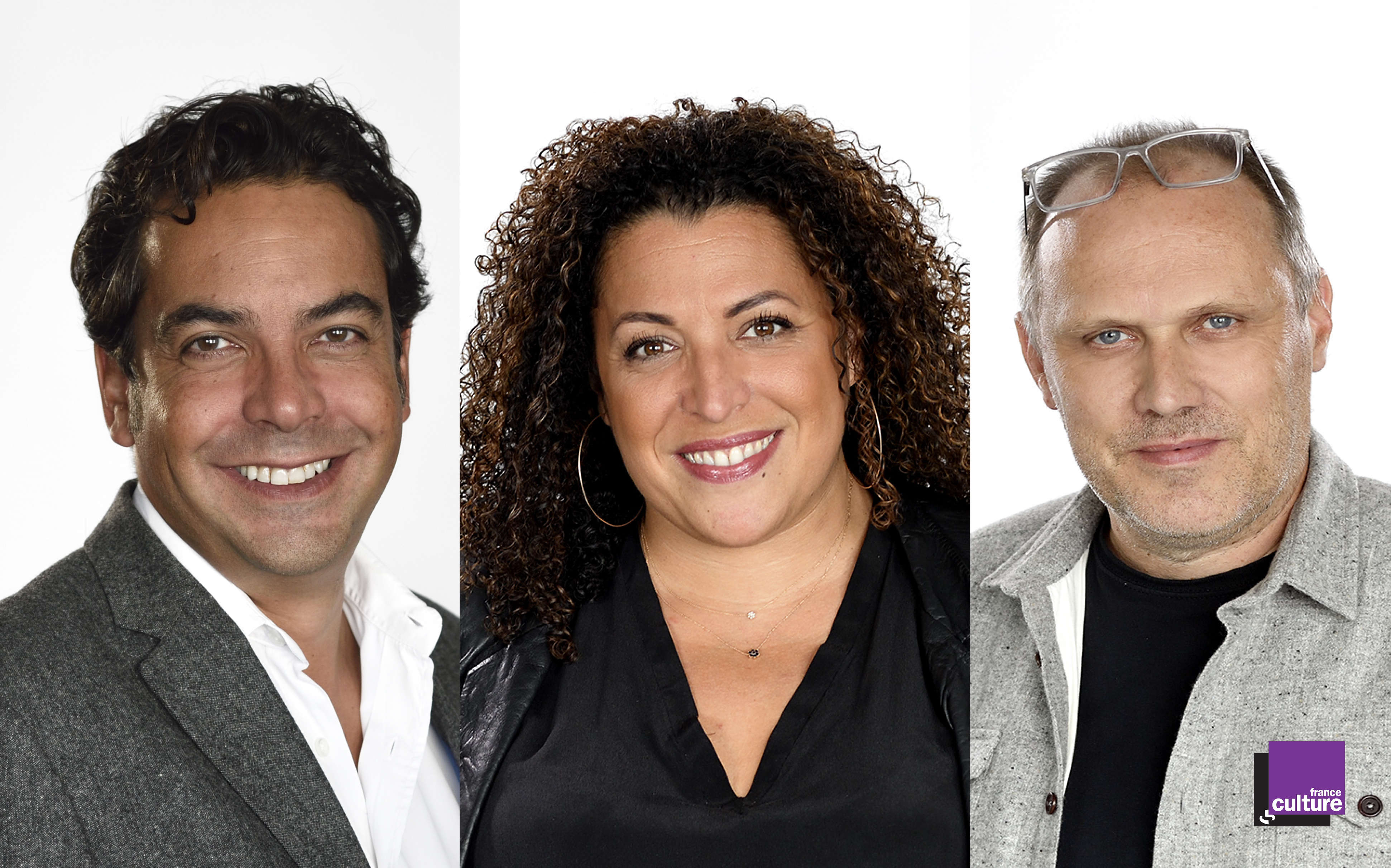 Patrick Cohen Nora Hamadi Et Gregory Philipps Nouvelles Personnalites D Antenne De France Culture