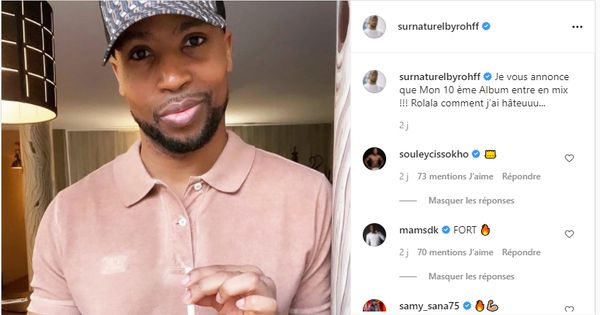 Sur Instagram, Rohff annonce que son 10ème album est au stade du mix