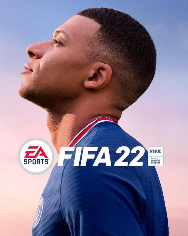 Mbappé - jaquette Fifa 22