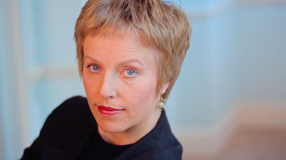 La mezzo-soprano Anne Sofie von Otter (Londres, mai 1995) ©Getty - Michael Putland / Hulton Archive