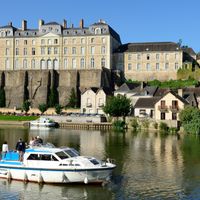 La ville de Sable sur Sarthe