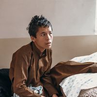 Un patient de l'Institut français de médecin (appelé aussi Hôpital français de Kaboul)