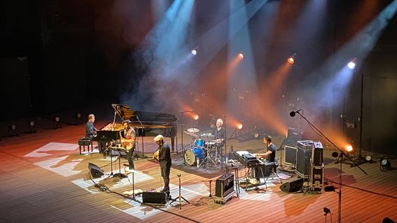 Romain Pilon "Copper" sur la scène de l'Amphithéâtre d'O au Domaine d'O à Montpellier le 19 juillet 2021 ©Radio France - Alex Dutilh