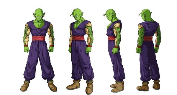 capture écran du visuel de Piccolo dans "DBZ super-héros" (crédit : Toei Animation)