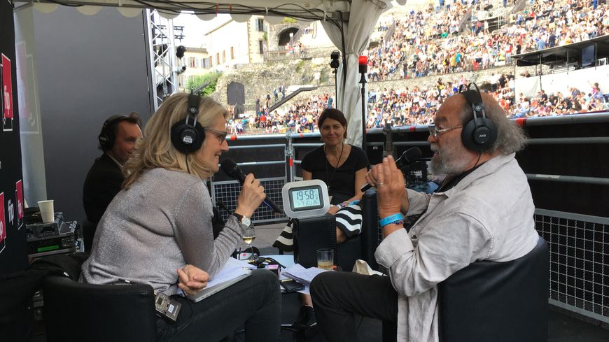 Julien Delli Fiori et jane Villenet en direct de Jazz à Vienne