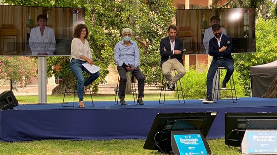 A Prades, culture et économie se cherchent et se rencontrent - Twitter - La Tribune