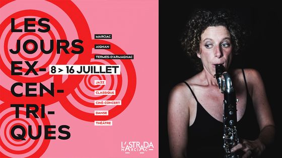Affiche du festival Les jours excentriques / Elise Marre, membre du quatuor les Anches Hantées © buffet-crampon.com