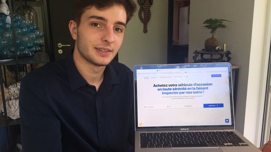 Le jeune entrepreneur est convaincu de répondre à un besoin important des acheteurs sur le marché du véhicule d'occasion.