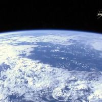 Vue de la Terre depuis l'espace