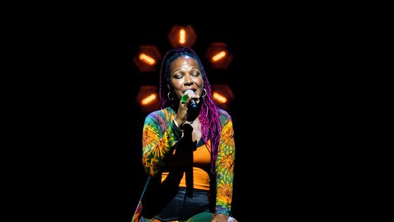 Lisa Simone sous le Chapiteau de Jazz in Marciac le 29 juillet 2021 - Laurent Sabathé / JIM