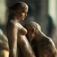 Auguste Rodin, l'idole éternelle, (1889), marbre, Musée Rodin, Paris