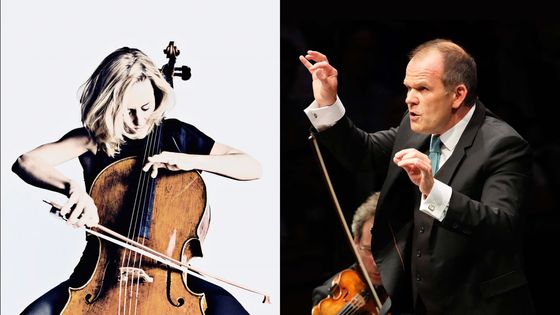 Sol Gabetta, violoncelliste et François-Xavier Roth, chef d’orchestre - Photos by Marco Borggreve/Sony Classical et by Mark Allen