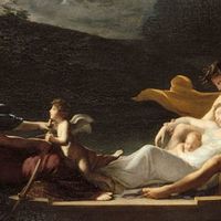 Le Rêve du bonheur, Constance Mayer, Département des peintures du musée du Louvre, 1819