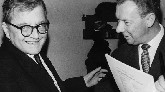 Chostakovitch et Britten en 1966. - RIA Novosti