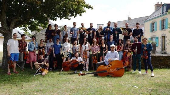 L'orchestre de chambre de Groix au complet - Ariane Matiakh
