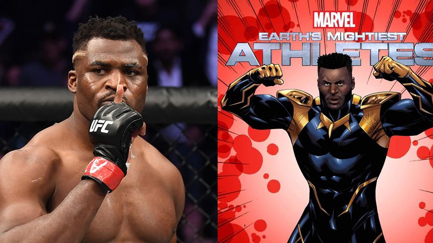 Francis Ngannou honoré par Marvel - (photo : Josh Hedges / Getty / Marvel)