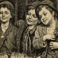 "Les Aventures de Huckleberry Finn" (gravure de M. Klinkicht)