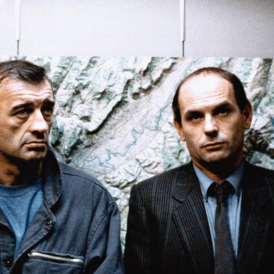 Yves Afonso et Jean-François Stevenin dans "Doubles messieurs" (1986)