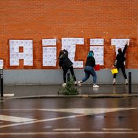 Photo prise à Montreuil le 20 octobre 2020.