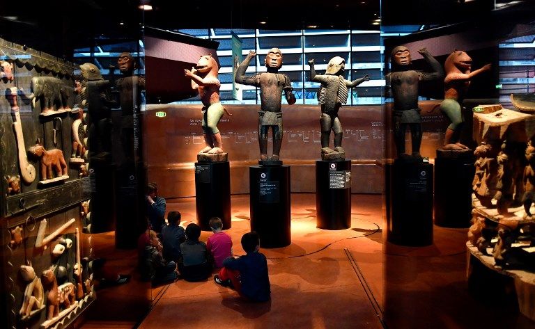 Les grandes statues du royaume de Dahomey du Bénin exposées au Quai Branly