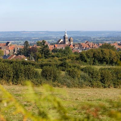Ville de Saulieu dans l'Yonne