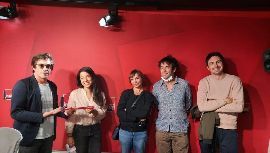 Thomas Dutronc, Guillermo Guiz, Célimène Daudet et Mélanie Bauer - Vimarsana News