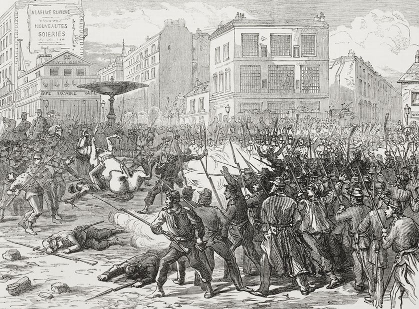 Affrontement place Pigalle, 1871