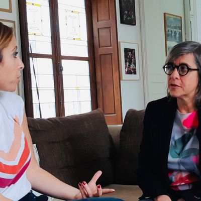Léa Salamé et Catherine Guillouard